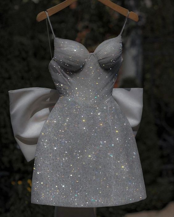 Elegant 17th Birthday Dresses Shiny Birthday Outfits With Bowknot P506 PreppyDress Elegant 17th Birthday Dresses Shiny Birthday Outfits With Bowknot P506 PreppyDress