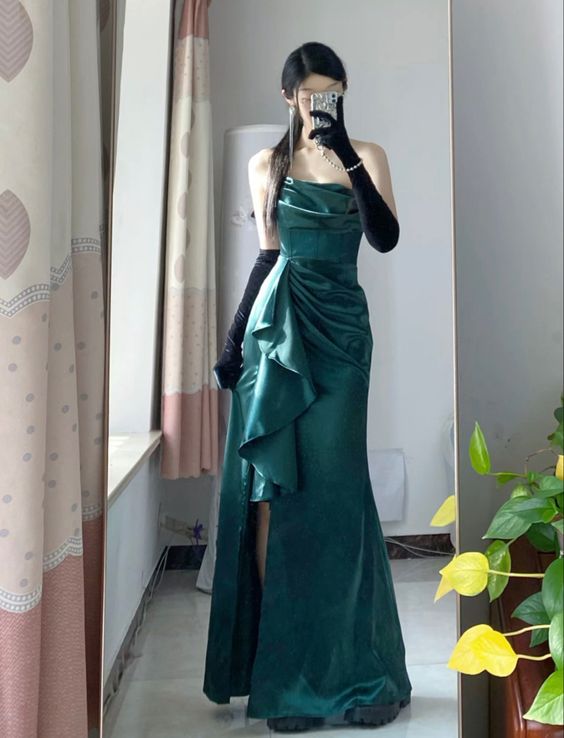 Modest Maxi Prom Dresses Evening Birthday Outfits P454 - AS PHOTO / US2 Modest Maxi Prom Dresses Evening Birthday Outfits P454 - AS PHOTO / US2