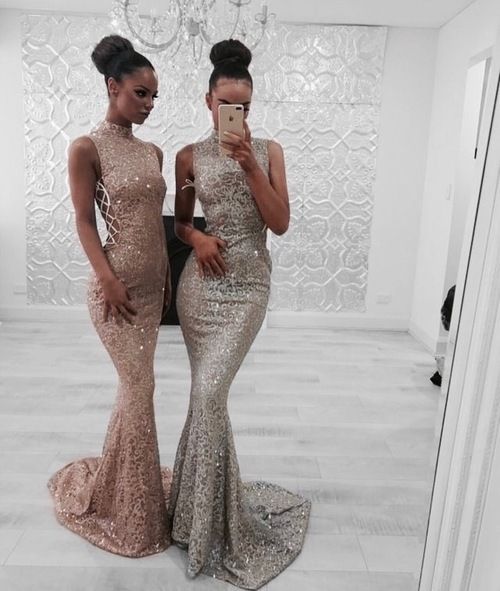 Sexy Mermaid Sequin Prom Dresses 17th Birthday Outfits P399 PreppyDress Sexy Mermaid Sequin Prom Dresses 17th Birthday Outfits P399 PreppyDress