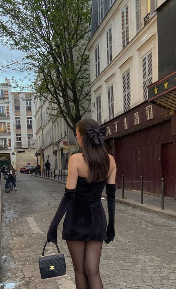 Simple Sheath Strapless 18th Birthday Dresses Black Velvet Birthday Outfits P1037