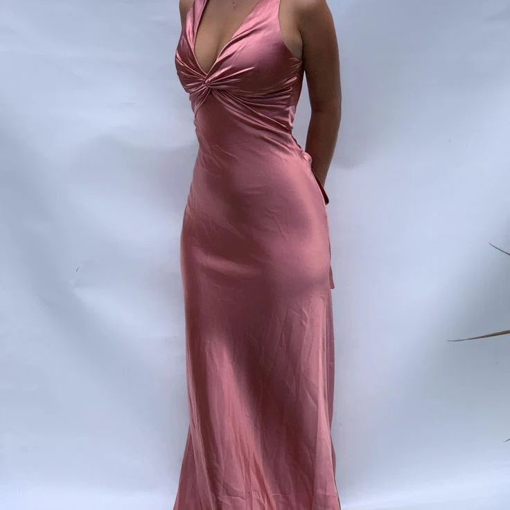 Sexy Mermaid V neckline Long Prom Dress P1620