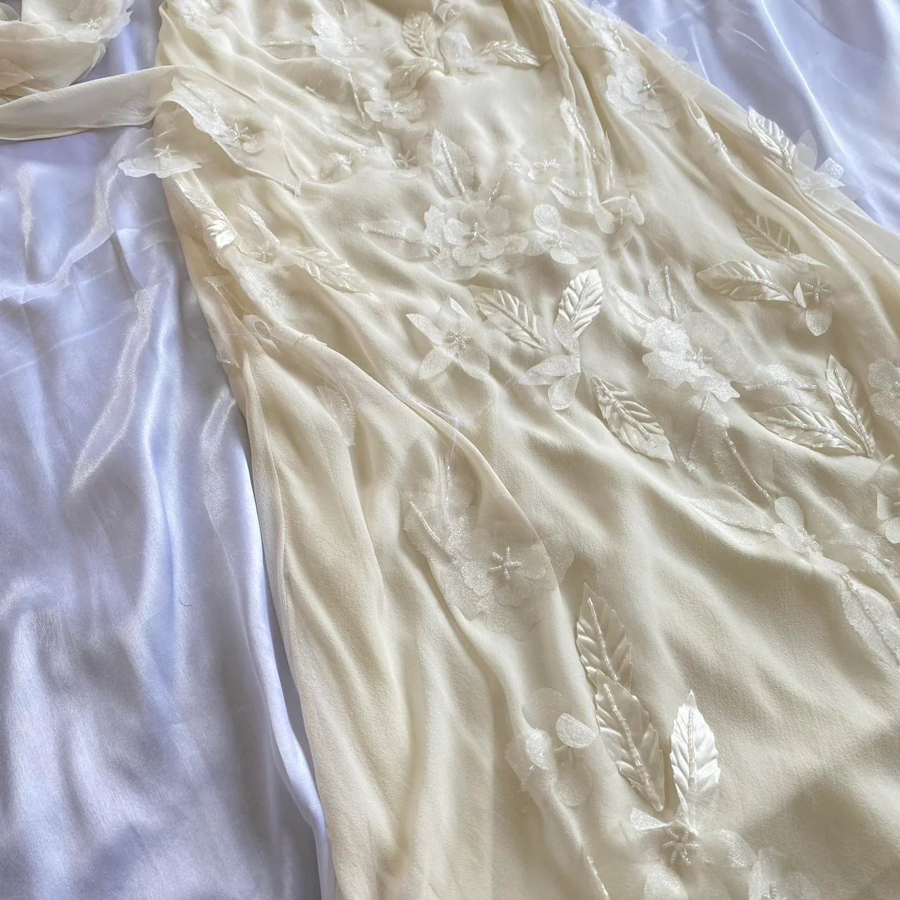 Sexy Sheath Straps Chiffon champagne Long Prom Dresses P1765