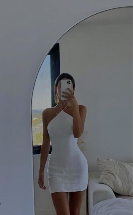 sexy sheath strapless white homecoming dress 18th birthday outfits P2180