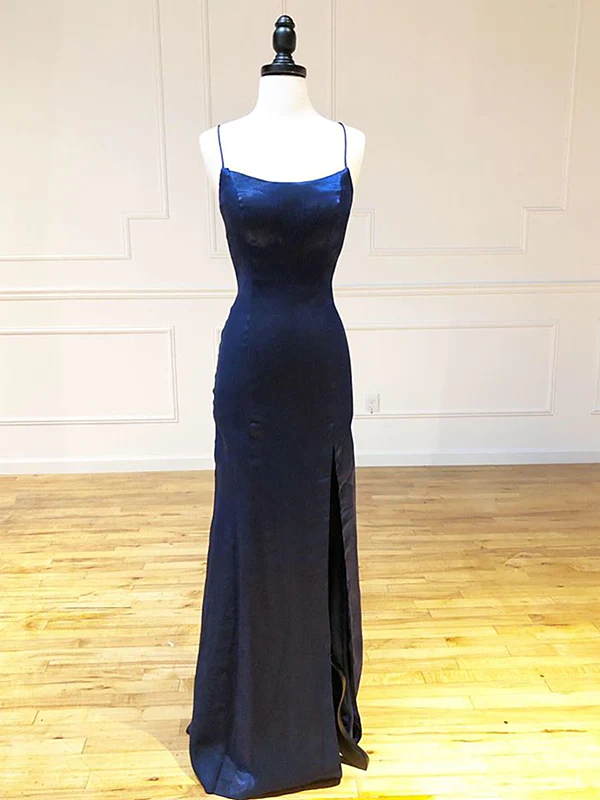 Backless Dark Navy Blue Long Prom Dresses Evening Dresses P2197 PreppyDress Backless Dark Navy Blue Long Prom Dresses Evening Dresses P2197 PreppyDress