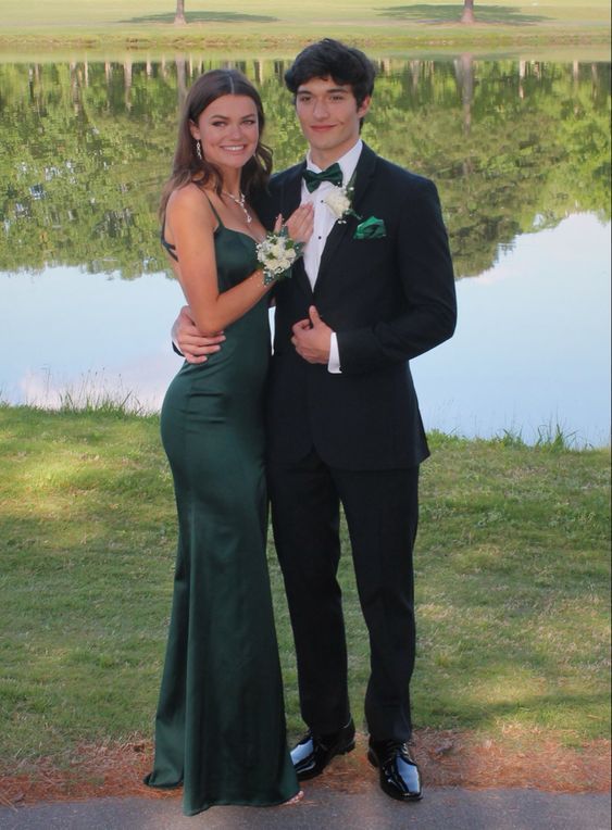 Simple Mermaid Dark Green Backless Long Prom Dresses Formal Dress P221 PreppyDress Simple Mermaid Dark Green Backless Long Prom Dresses Formal Dress P221 PreppyDress