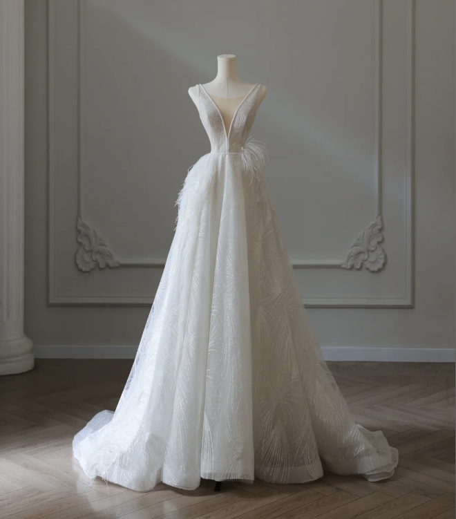 sleeveless a line wedding dresses A-Line & Bridal Gowns the gown of your dreams Off-Shoulder Pleated Sleeveless Satin A-Line