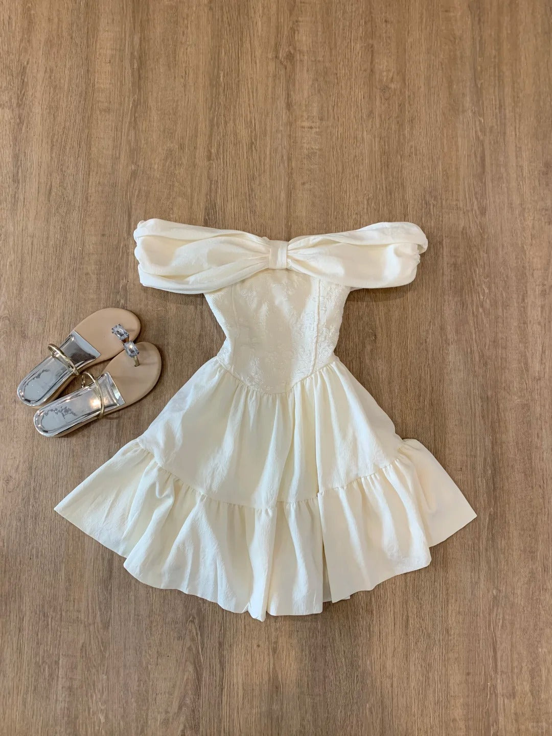 Beautiful One Shoulder Bow Princess A-line Homecoming Dress P3578