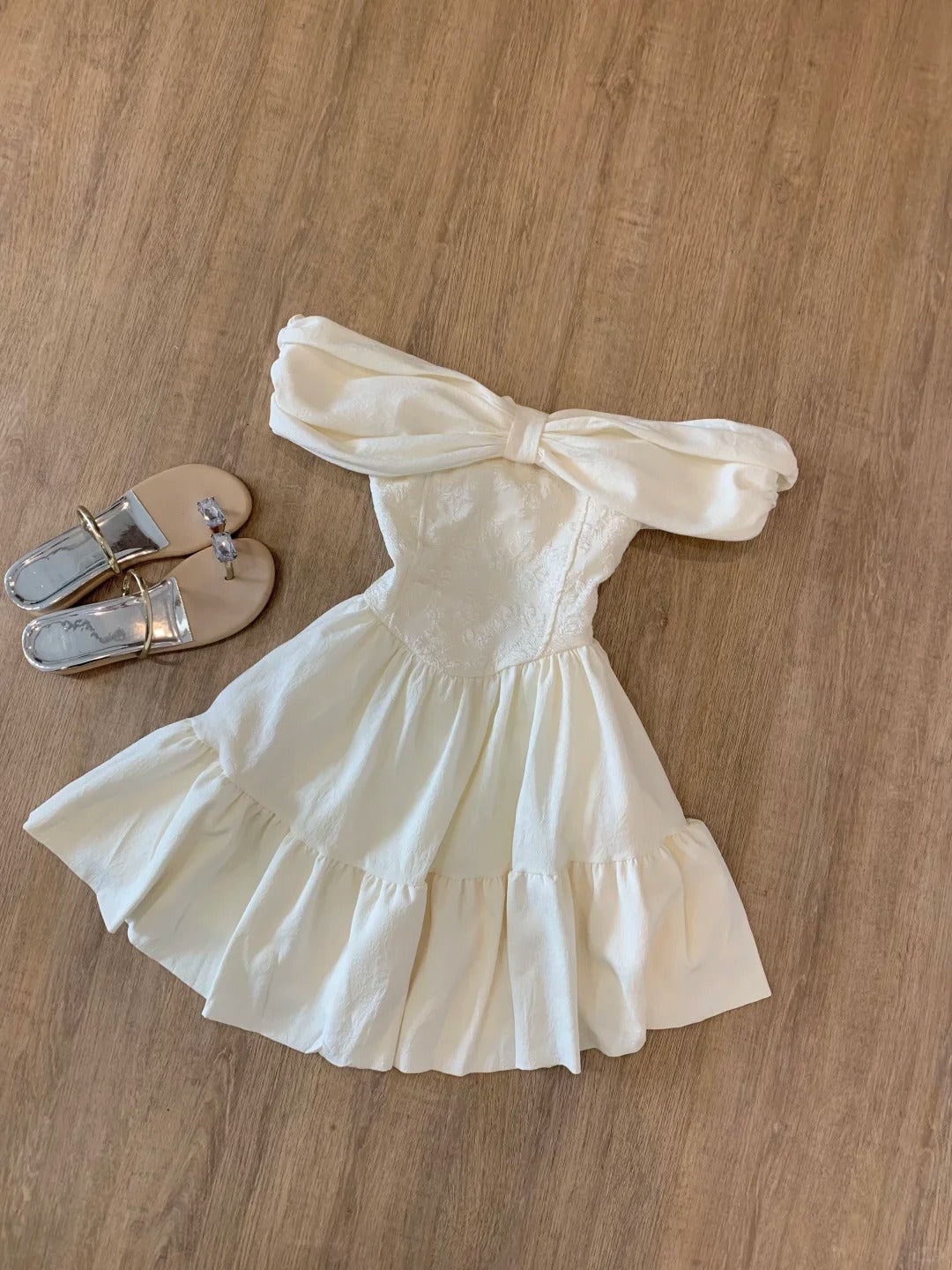 Beautiful One Shoulder Bow Princess A-line Homecoming Dress P3578