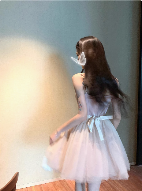 Princess Strap Pink Tulle A-line 17th Birthday Homecoming Dress P3661