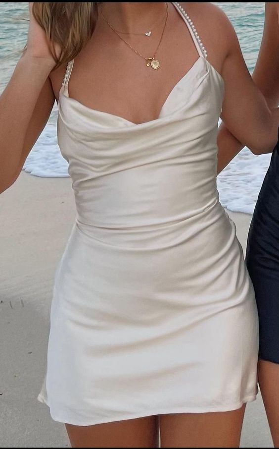 tight white halter dress Tight White Halter Backless Mini Party Dress Modsele