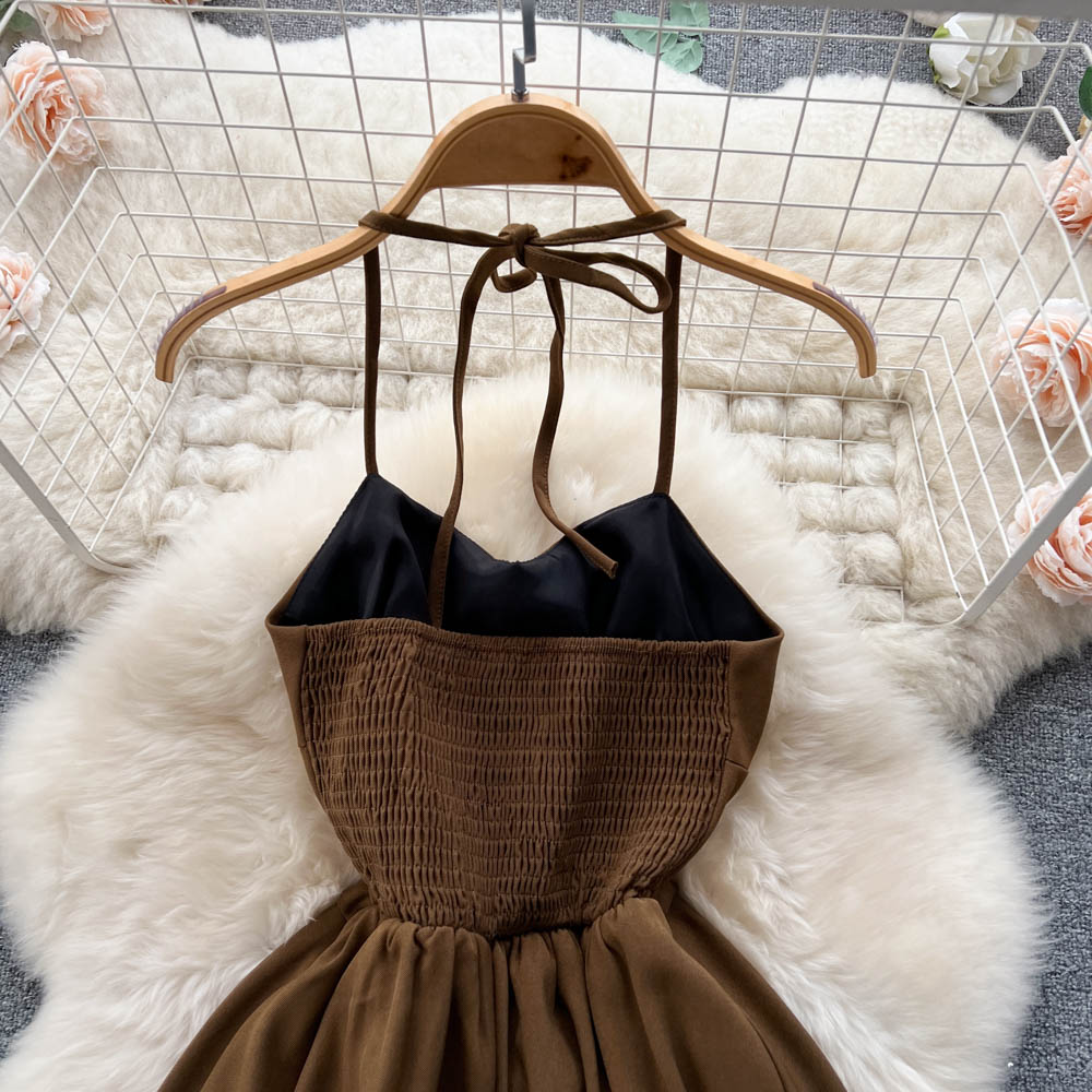 Cute Lace-up Short Dress, A-line Fashion Dress P274