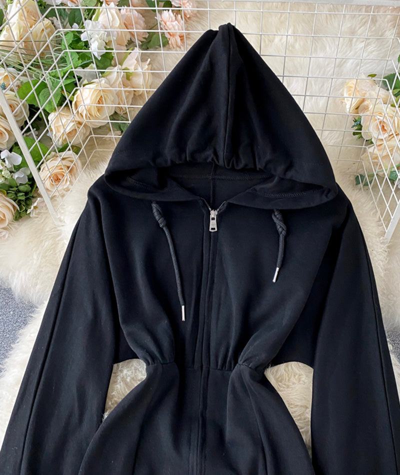 Cute Hoodie Casual Dress P296