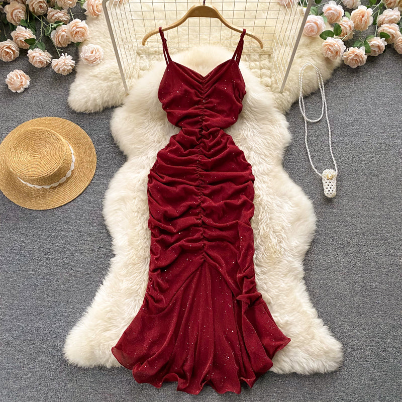 red holiday dress near me Trendy, Chic Women's Clothing Boutique One & Only Red Hot Holiday Mini Dress for Women, XS, Polyester Lane 201