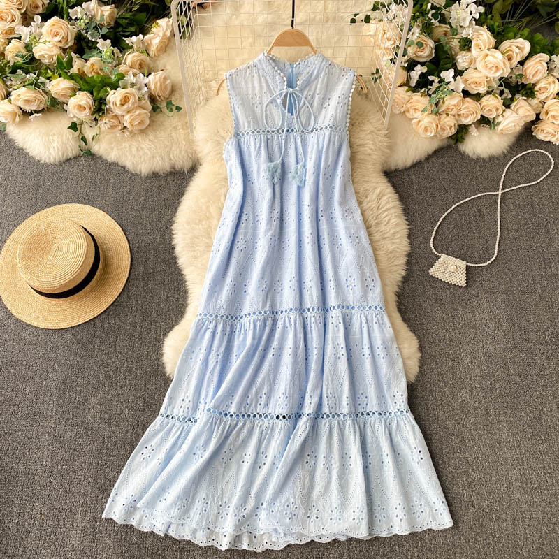 Cute bohemia vacations women's dress P104