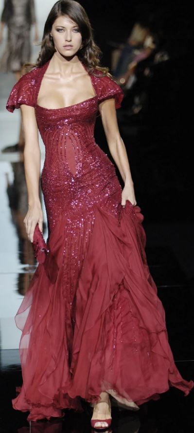 Classy Mermaid U Neckline Short Sleeves Burgundy Long Prom Dresses Evening Gowns P2318