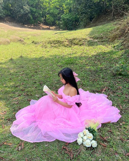 Princess 17th Birthday Dresses Pink Birthday Dress For Teens P356 – PreppyDress