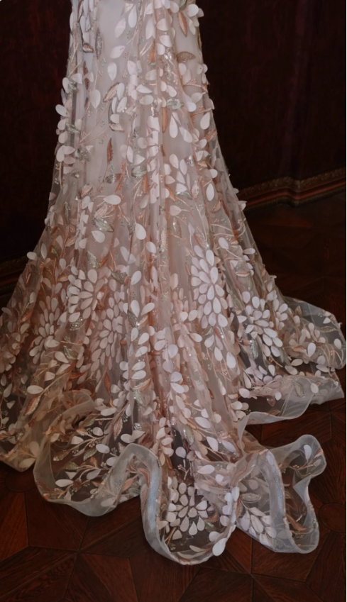 Süßes rosafarbenes Meerjungfrauen-Abendkleid mit Herzausschnitt, 3D-Blüten und Tüll, langes Ballkleid P4278