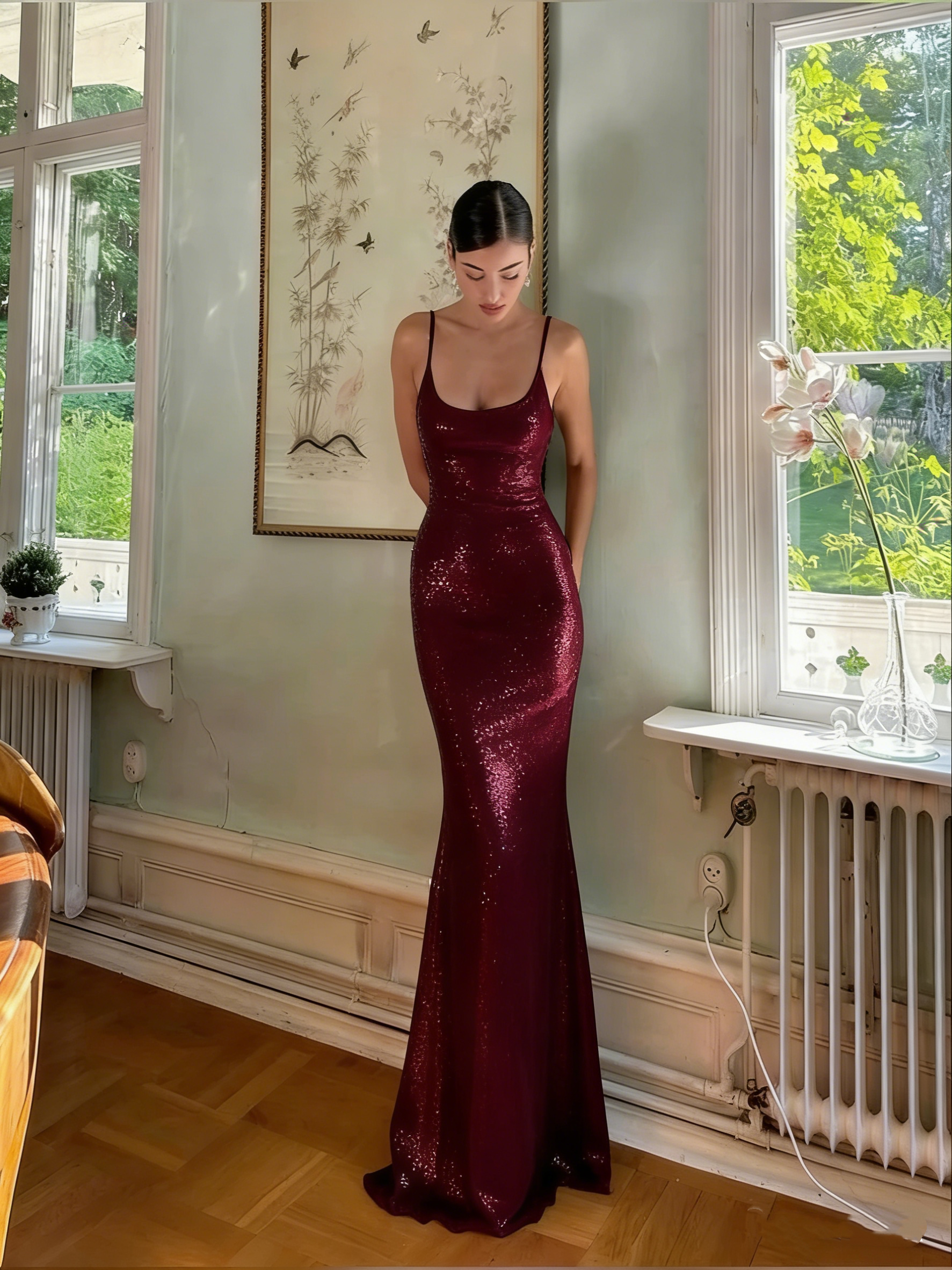 prom dresses simple A-line Long Dress Evening Dress With Pocket PG523 Simple elegant off the shoulder prom dress with slit Simple Mermaid Straps Sequin Prom