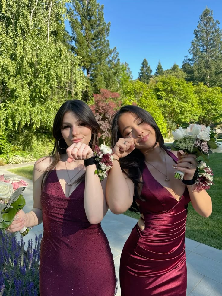 Simple Mermaid Long Burgundy Slit Prom Dress P1455 - AS PHOTO / US2 Simple Mermaid Long Burgundy Slit Prom Dress P1455 - AS PHOTO / US2