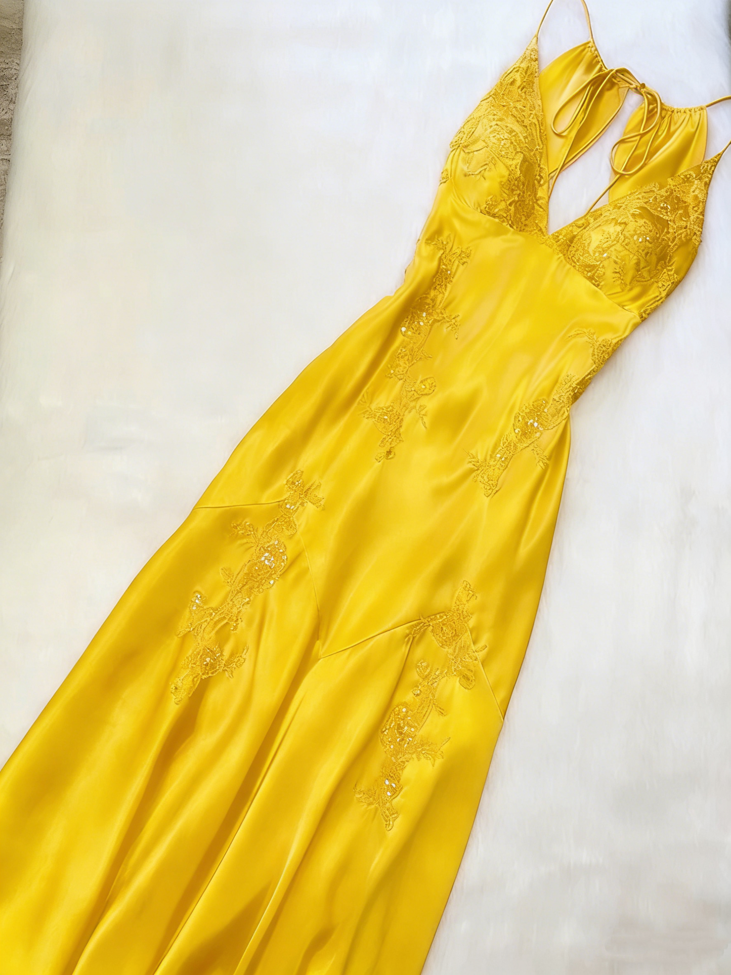 Schickes Meerjungfrauen-Abendkleid aus rosa Satin mit Spaghettiträgern, langes Ballkleid P2360