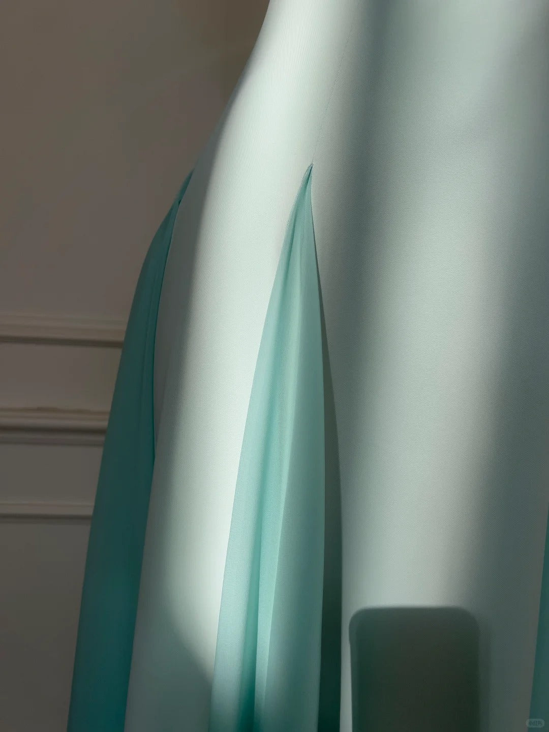 Sweet A-line Strap Chiffon Long Prom Dress Evening Dress P4043