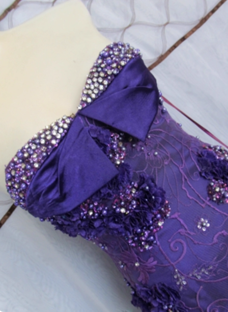 Vintage Neckholder Meerjungfrau Trägerloses 3D Blumen Perlen Tüll Langes Ballkleid Abendkleid P4448