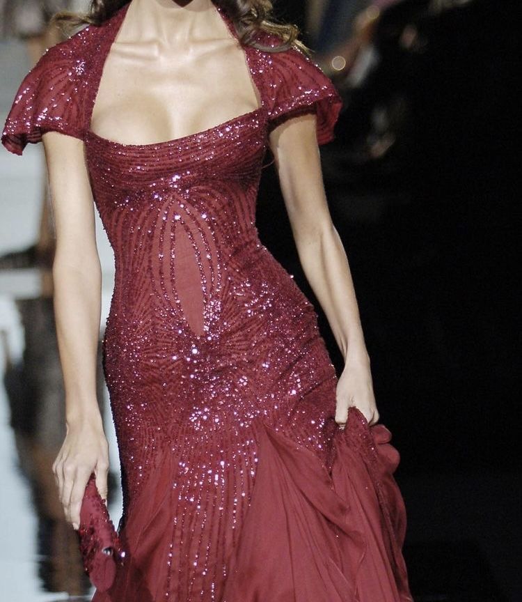 Classy Mermaid U Neckline Short Sleeves Burgundy Long Prom Dresses Evening Gowns P2318