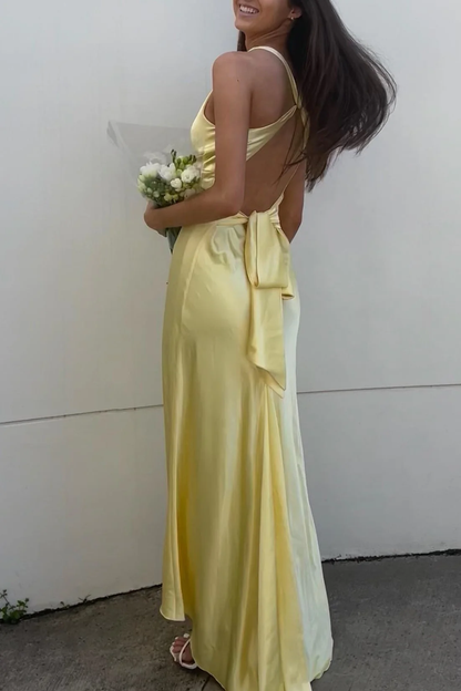 Sexy Meerjungfrau V-Ausschnitt langes Ballkleid P1620