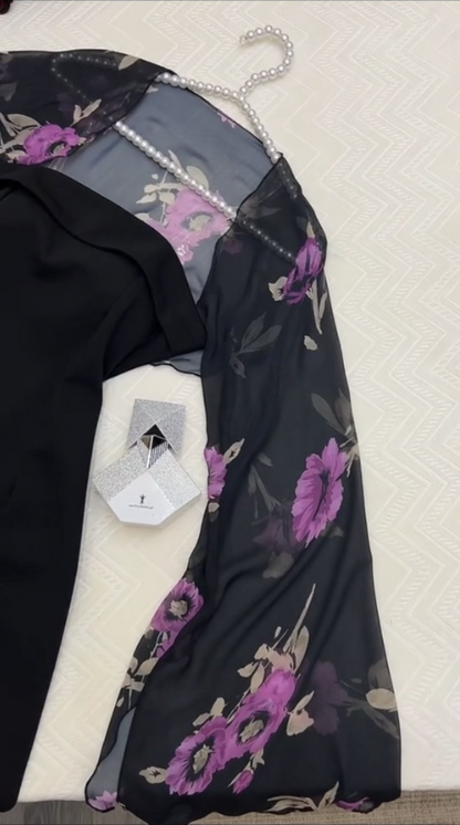 Elegant A Line Strapless Long Prom Dresses Black Formal Dress P1107