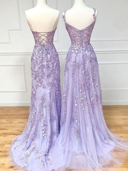 Sweetheart Neck Lace Long Prom Dresses, Lace Graduation Dress P1167 PreppyDress Sweetheart Neck Lace Long Prom Dresses, Lace Graduation Dress P1167 PreppyDress