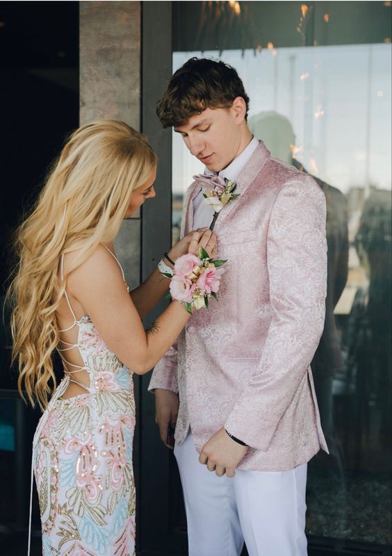 Modest Sheath Straps Sequin Slit Prom Dresses P1221 – PreppyDress Modest Sheath Straps Sequin Slit Prom Dresses P1221 – PreppyDress