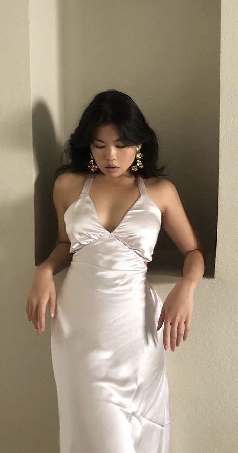 Sexy Sheath Halter Long White Prom Dresses P1254