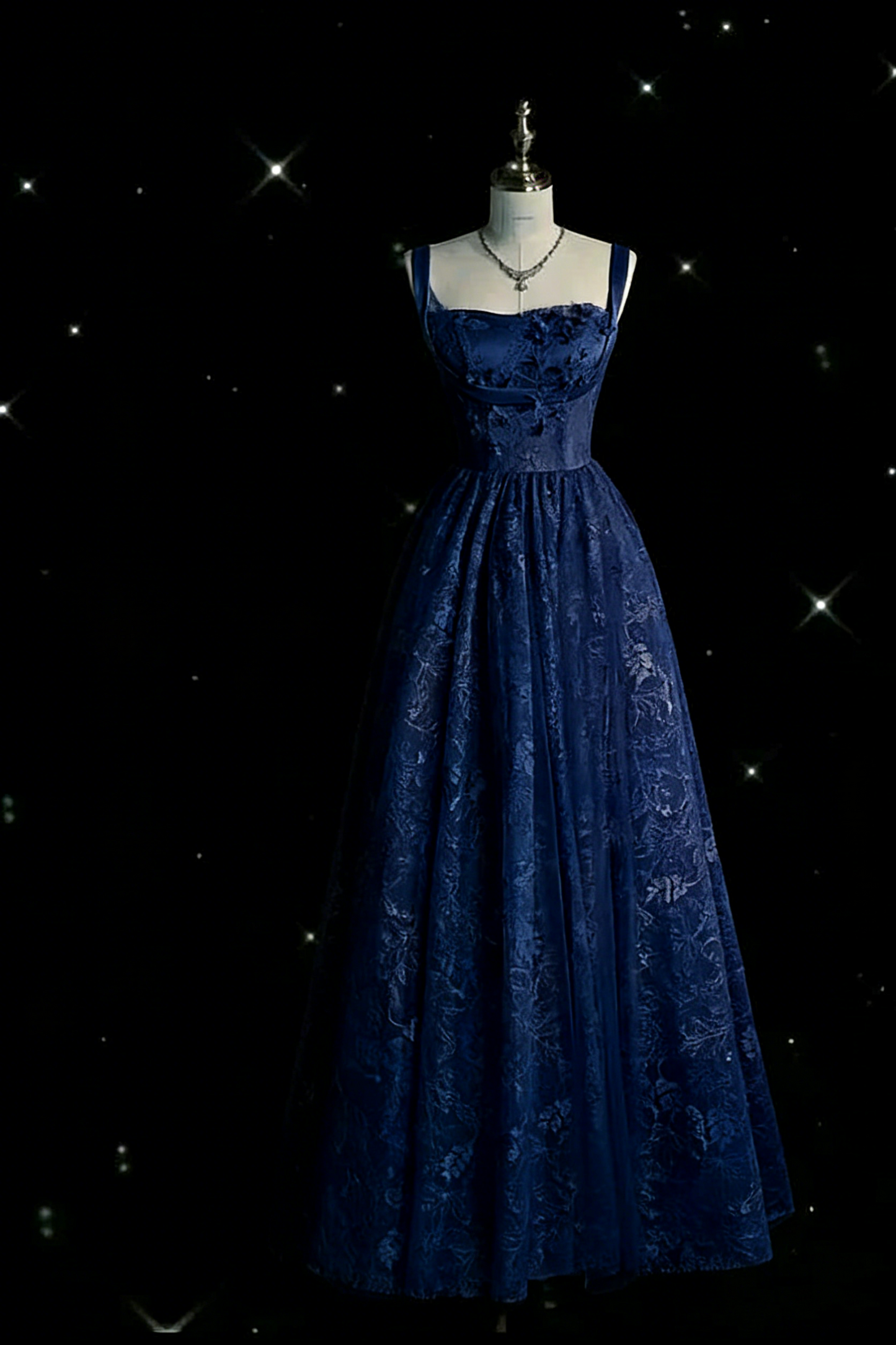 Wunderschönes A-Linien Salbeigrün Langes Tüll Ballkleid P1287
