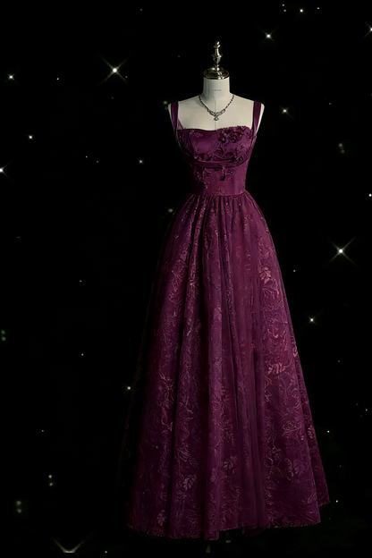 Wunderschönes A-Linien Salbeigrün Langes Tüll Ballkleid P1287