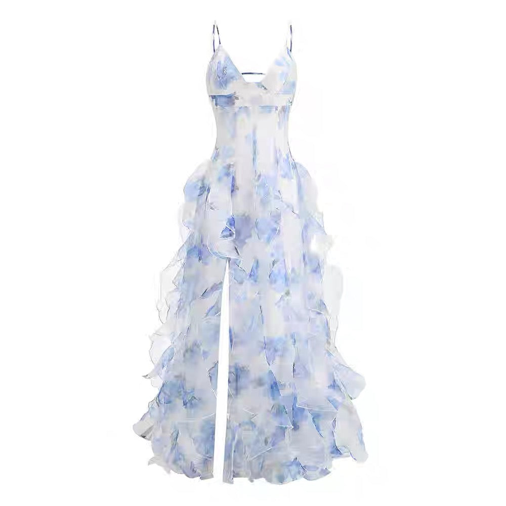 Classic Floral Prom Dresses Long Prom Gown 22th Birthday Outfit P1382 PreppyDress Classic Floral Prom Dresses Long Prom Gown 22th Birthday Outfit P1382 PreppyDress