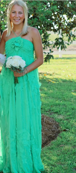 Simple A line Halter Long Green Prom Dress Party Dresses P1596 PreppyDress Simple A line Halter Long Green Prom Dress Party Dresses P1596 PreppyDress