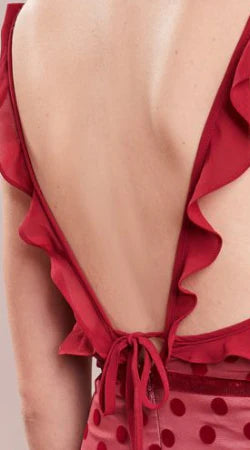 Sexy Etuikleid Träger Chiffon Lang Gestuft Burgund Ballkleid P1753