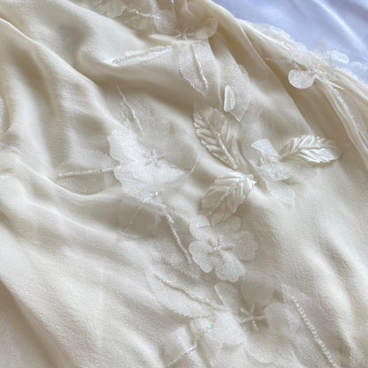 Sexy Scheiden-Träger Chiffon Champagner Lange Ballkleider P1765