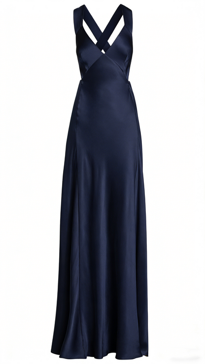 Einfaches A-Linien-Träger-Ballkleid in Mintgrün P1800