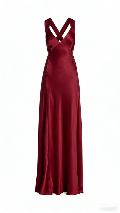 Einfaches A-Linien-Träger-Ballkleid in Mintgrün P1800