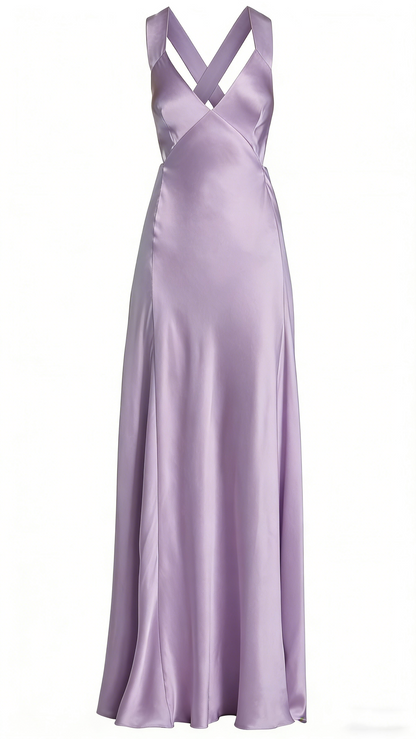 Einfaches A-Linien-Träger-Ballkleid in Mintgrün P1800