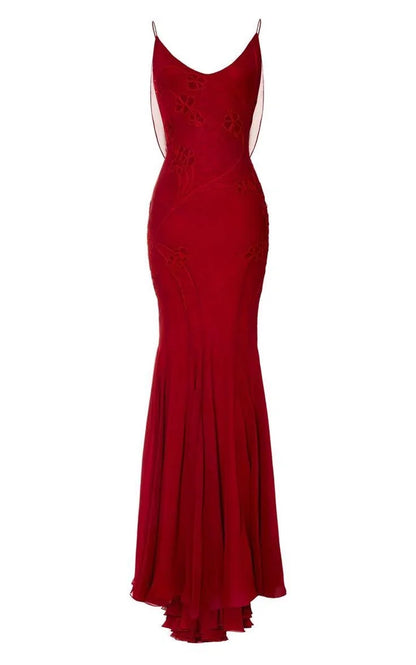 Straps Burgundy Long Prom Dresses For Teens P1851