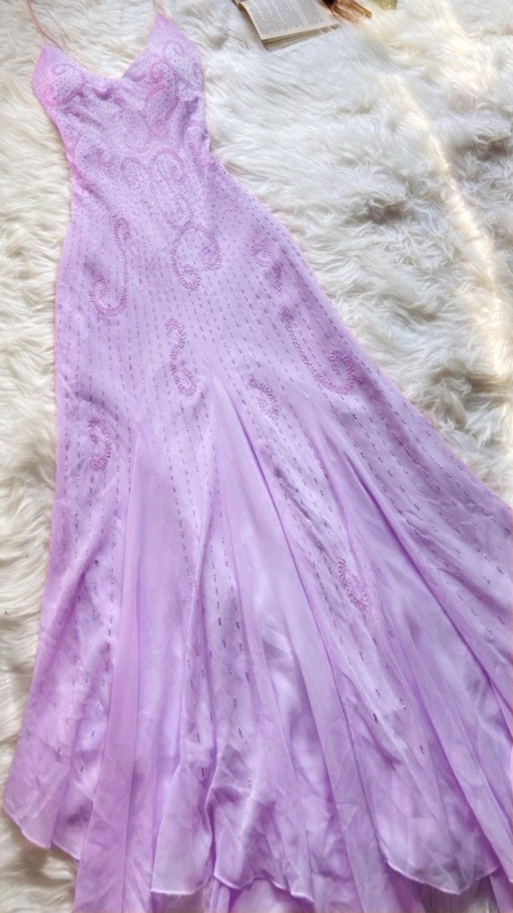 Beautiful Mermaid Prom Gown Pink Chiffon Beads Prom Dresses P1859