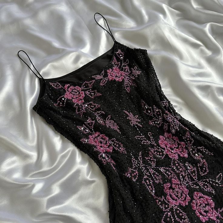 Vintage A line Straps Black Lace Prom Dresses 22th Birthday Outfit P1975