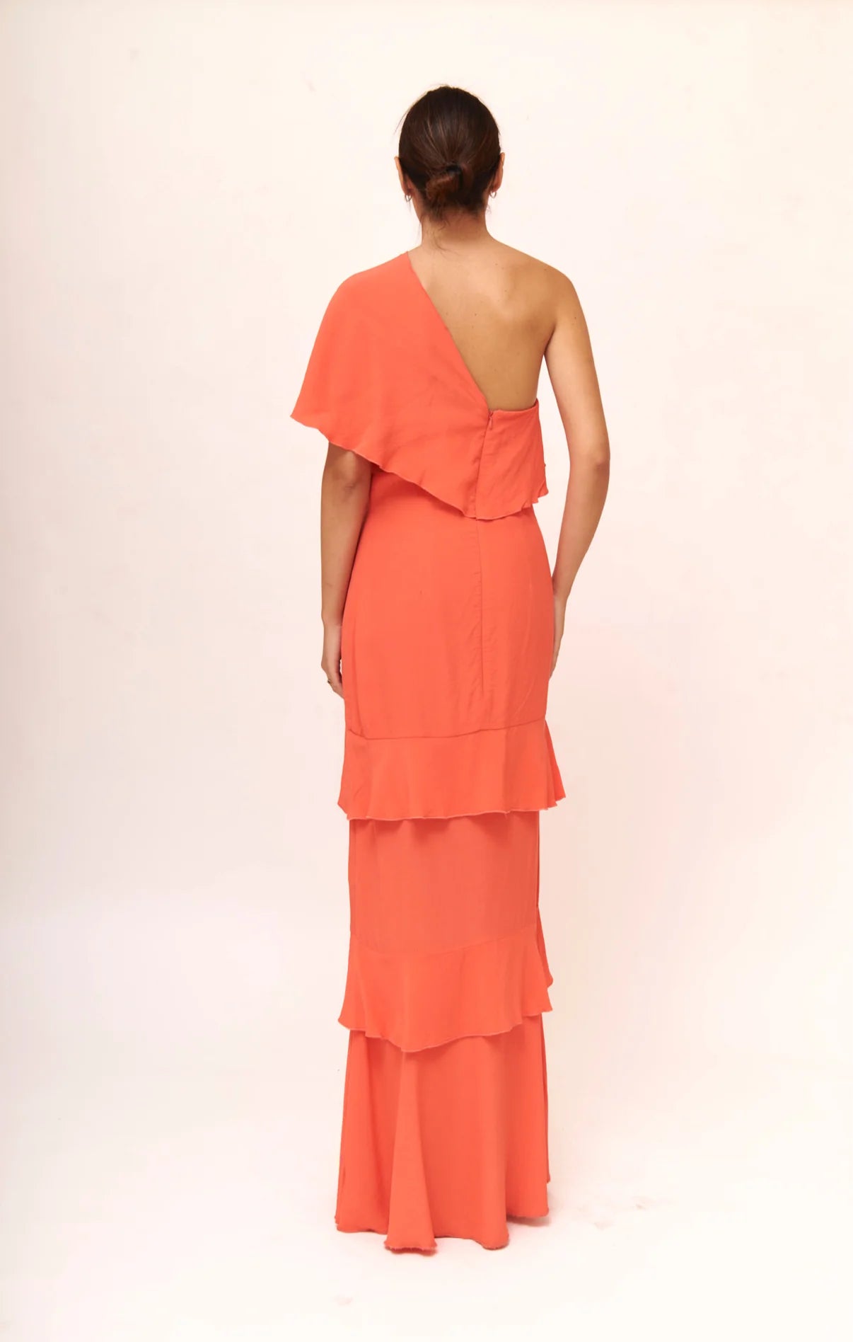 Élégante robe de bal longue sirène à une épaule pour le 22e anniversaire P2121