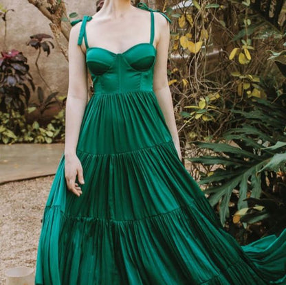 Elegant A line Long Dark Green Prom Dress 22th Birthday Outfits P2138 - AS PHOTO / US2 Elegant A line Long Dark Green Prom Dress 22th Birthday Outfits P2138 - AS PHOTO / US2