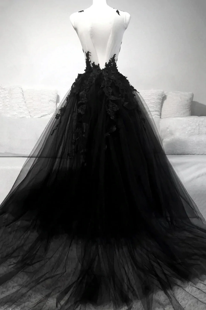 Black V Neck Lace Formal Graduation Dresses Prom Dresses Evening Dress PreppyDress Black V Neck Lace Formal Graduation Dresses Prom Dresses Evening Dress PreppyDress