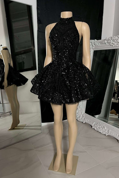 sachin and babi light blue dress Alyce Paris Sequin Homecoming Dress 4809