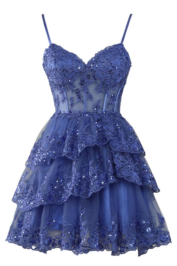 short navy blue hoco dress navy blue hoco dress Short La Femme Navy Homecoming Dress with Rhinestones  Lilac Mist / 00-parroquiadesanalbertomagno.com