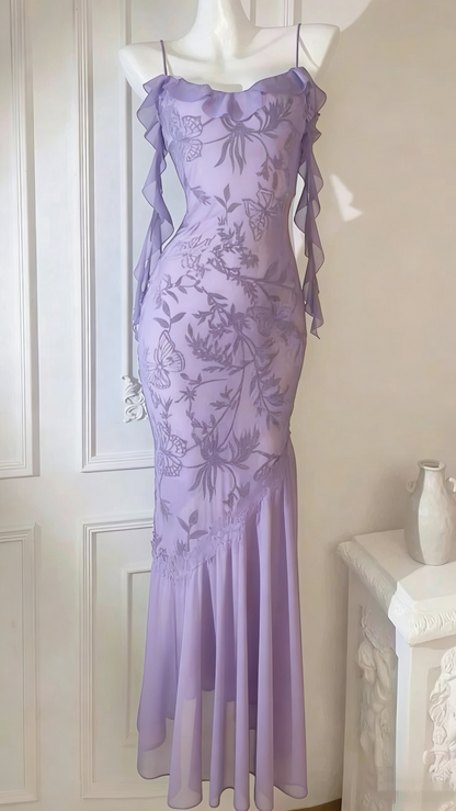 Chic Sheath Spaghetti Straps Black Evening Dress Long Prom Dresses P2359